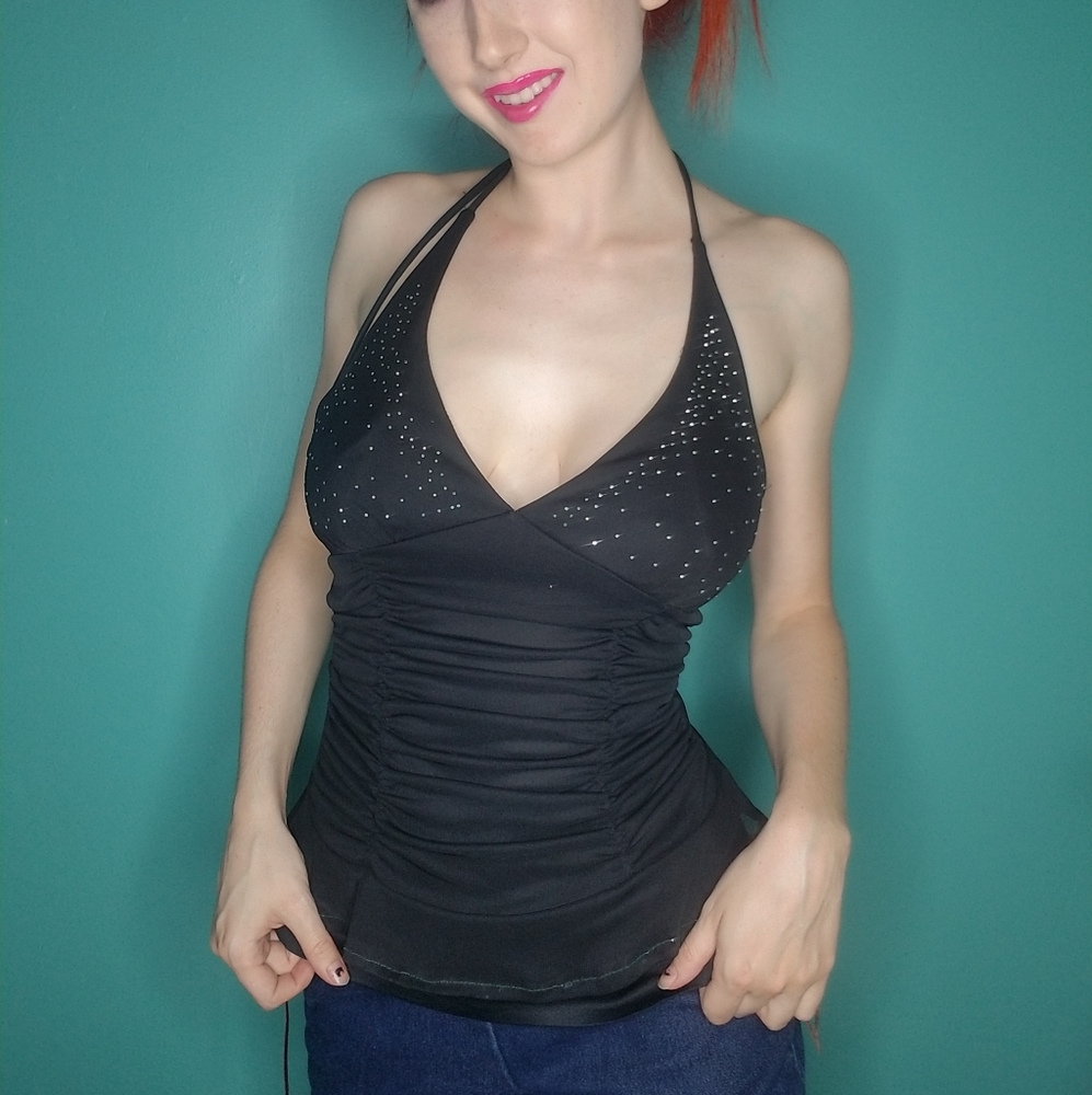 "Taboo" y2k strappy tank top